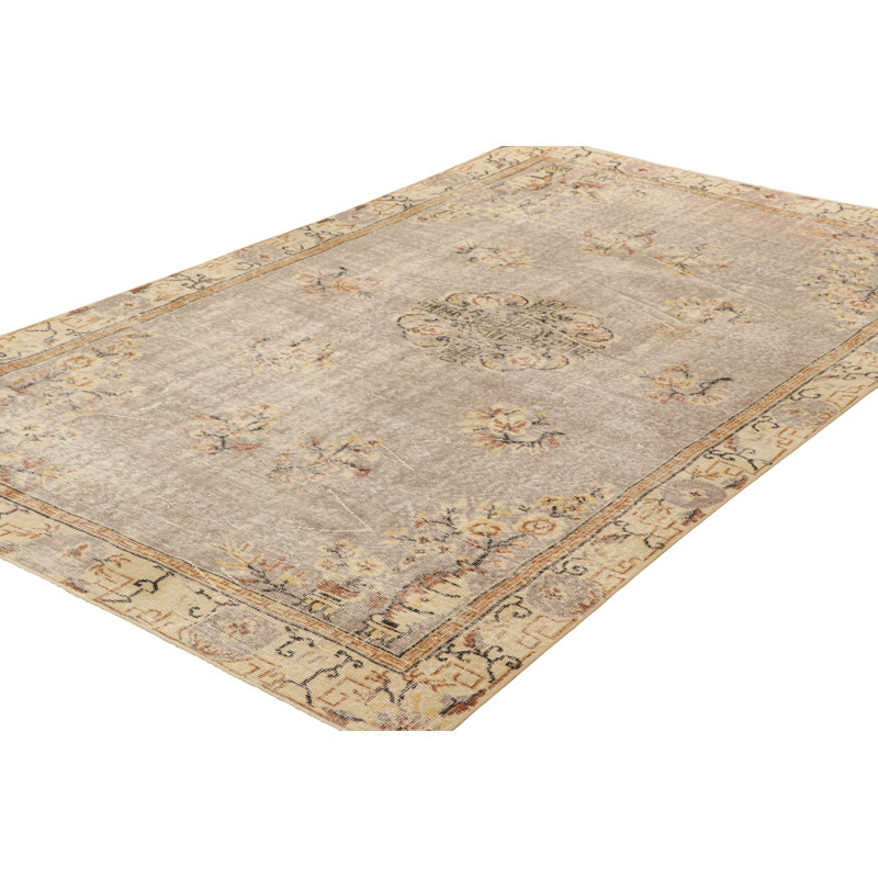 One-of-a-Kind 5’4x8’10 Hand Knotted Area Rug