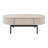 Oval Fluted Coffee Table with Drawer