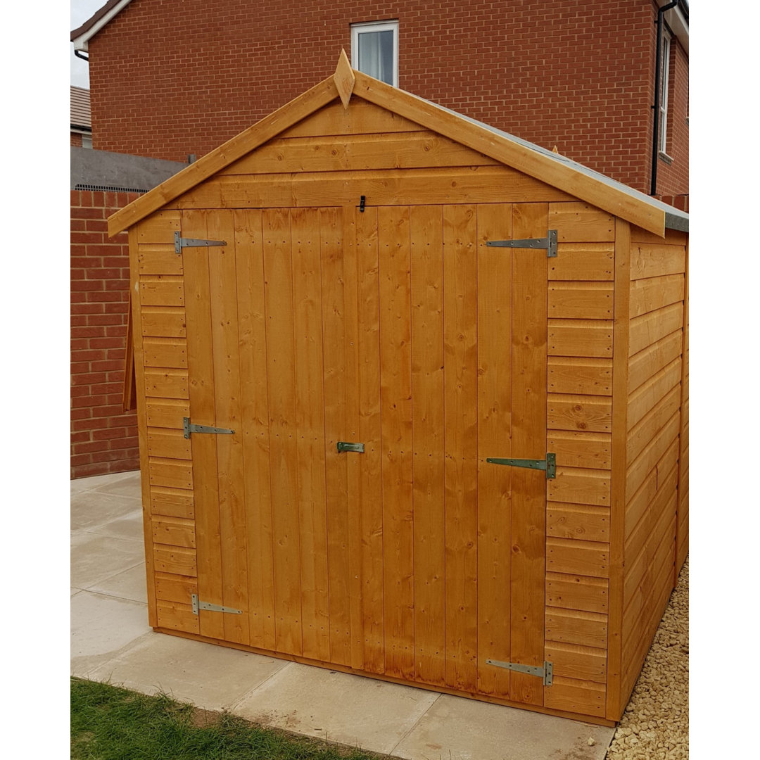Warwick 6 ft. W x 12 ft. D Apex Shed