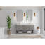 Ensemble de meuble-lavabo double l 60 po Parker