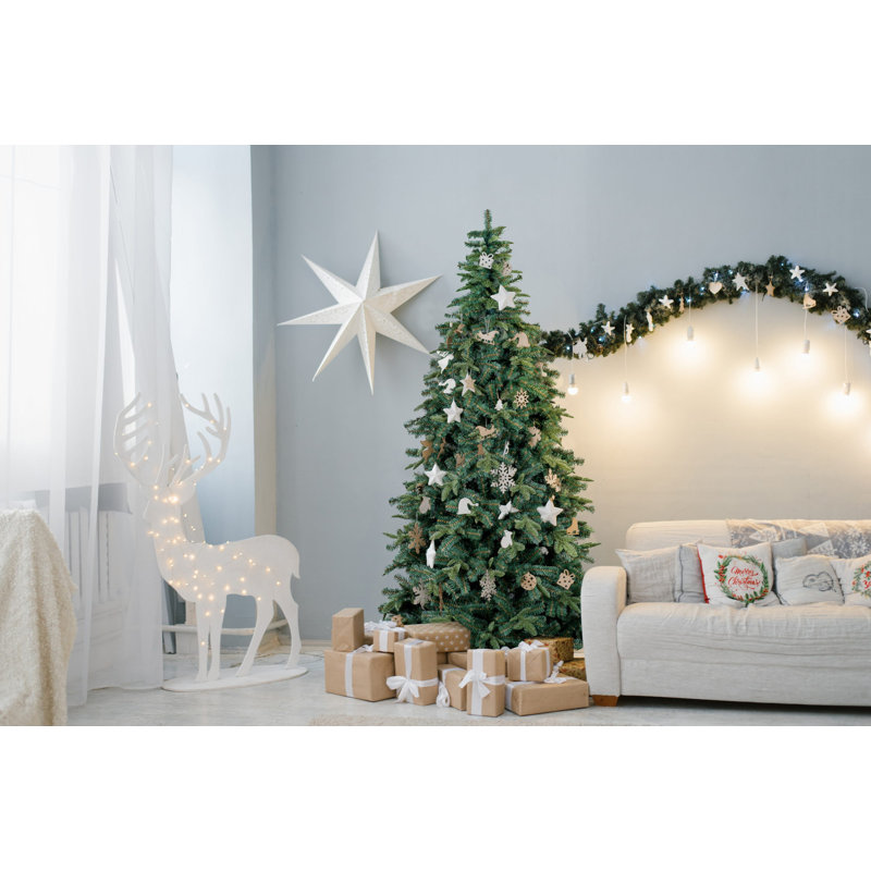 Artificial Christmas Tree, 5.91ft H x 3.94ft W