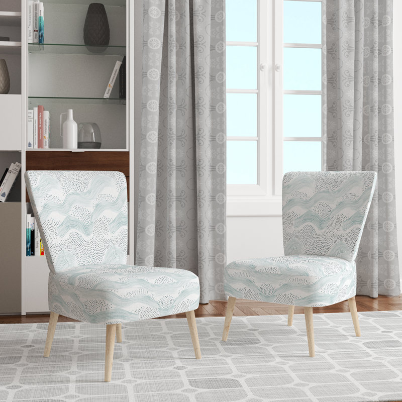 Chaise d'appoint Coastal, Chaise d'appoint sans accoudoirs