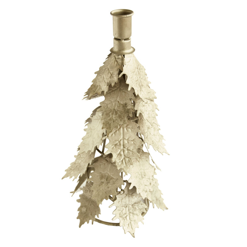 Metal Tree Shaped Taper Candleholder