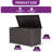 Balconera 180 Gallon Resin Water Resistant Deck Box-111000449