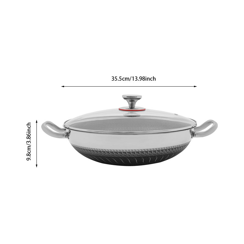 Stainless Steel Frying Pot