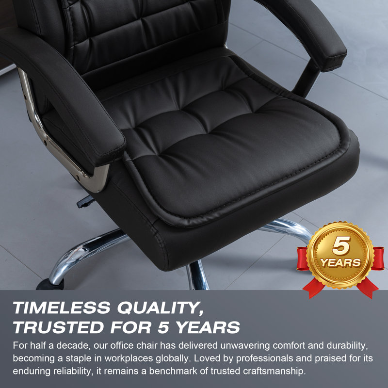 Fauteuil de direction ergonomique Allard, Noir