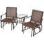 Chaise d'extérieur en acier Antwonn-205900400