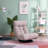 Ergonomic Folding Reclining Chair, Meeting Your Relaxation Demands Chair With Function - Gray Linen