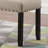 Fabric Dining Bench with Nailhead Trim-1047957647