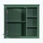 Armoire de salle de bain murale 30 po x 28 po avec miroir, 3 tablettes ouvertes-308531985