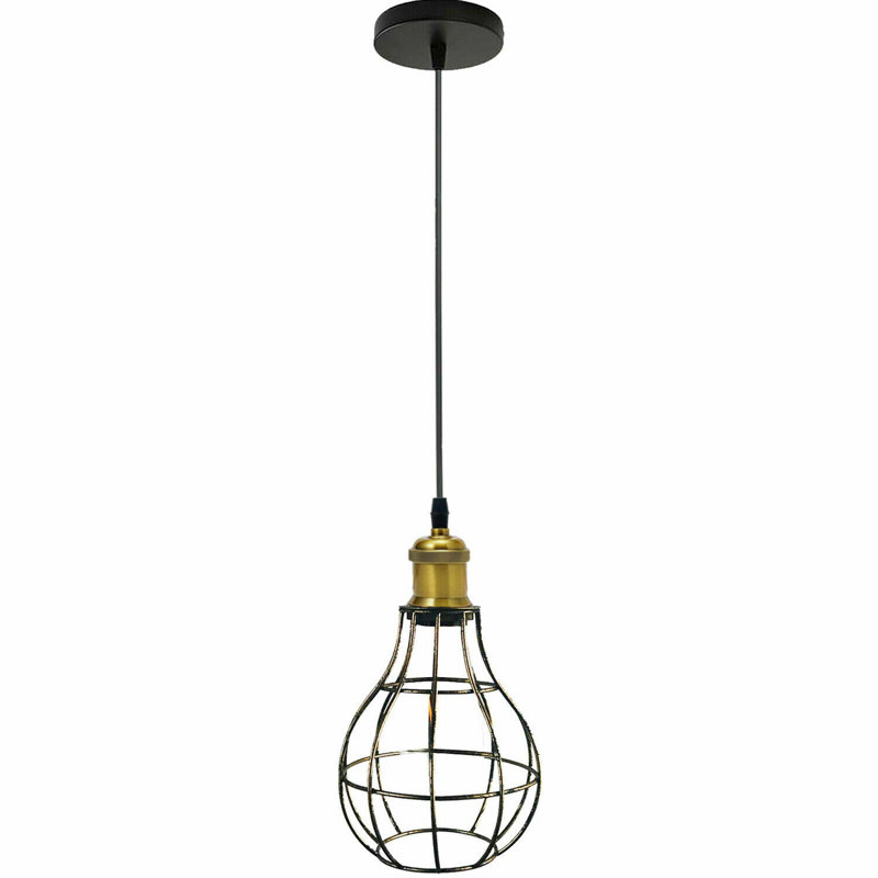 Sugartown 1 - Light Black Geometric Pendant
