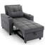 Mianna Tufted Back Sofa Bed with Storage