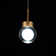 Double Bubble 1 - Light Single Globe LED Pendant