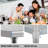 BestOffice Modern Stainless Steel 24.03'' W x 34.87'' H Work Table-51173187