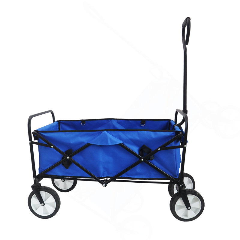 Chariot de plage pliant Wagon Garden (bleu)