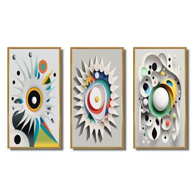 «Sceance Occult Visions I», 3 pièces