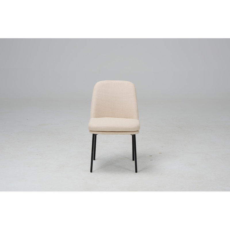 Chaise rembourrée Parsons, Brun