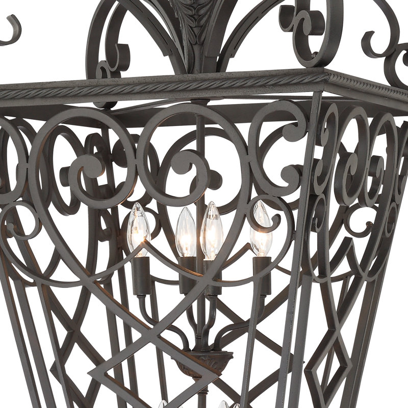 Hildebert 8 - Light Outdoor Hanging Lantern and Outdoor Pendant