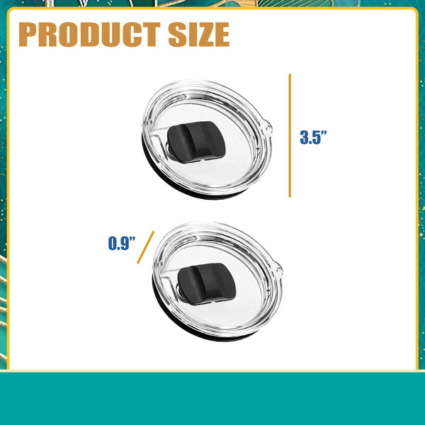 20/30oz Magnetic Slider Tumble Covers Lid Removable and Easy to