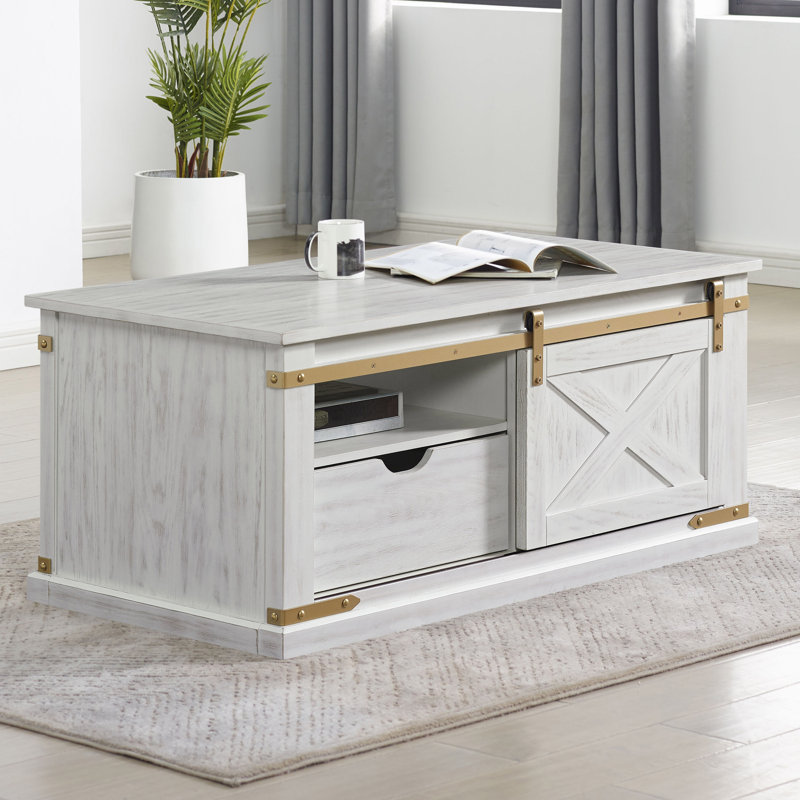 Table basse simple avec rangement Davidge