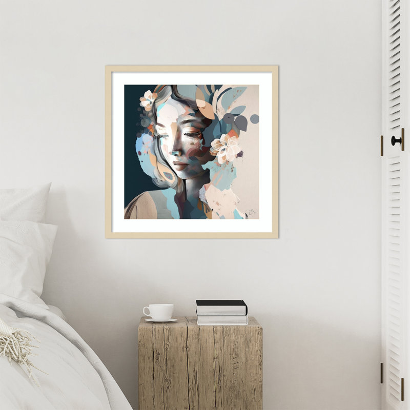«Precious» par Bella Eve, impression sur bois encadrée, H 25 po x l 25 po