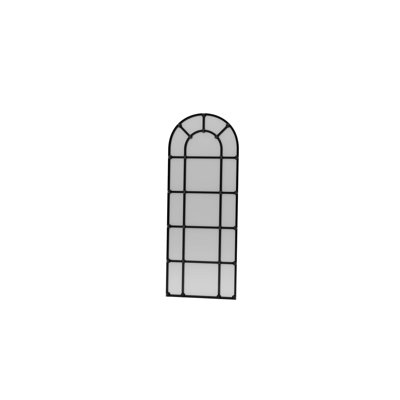 Elegant Cheval Mirror, Solid Black, 27.6 x 70.9 inches | 100% Metal Construction, Wall-Mountable Design | Modern Industrial Style, Perfect for Dressing Rooms & Bedrooms, Durable and Stylish Addition to Your Home