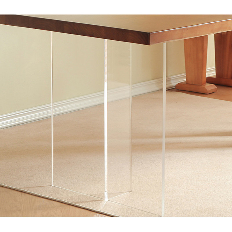 Ensemble de table à manger ovale de style chinois rétro, H 29,5 po x L 86,6 po x l 43,3 po