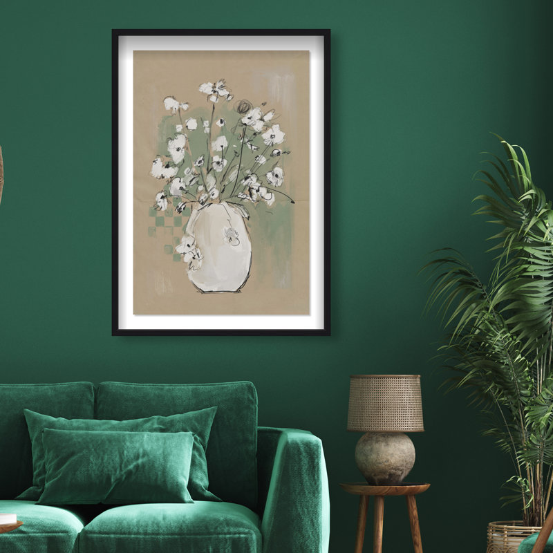 Spring Energy Print by Oliver Gal, 31.5"H x 46.5"W, Black Shadowbox
