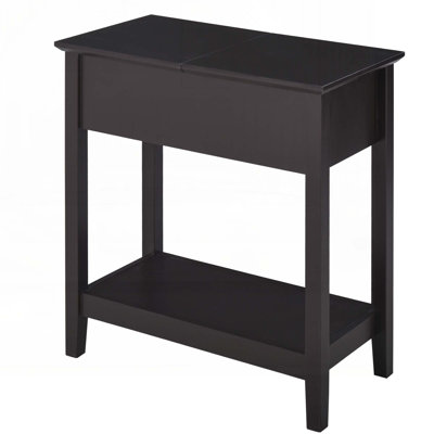 Coffee Table With Flip Top, Storage Cabine