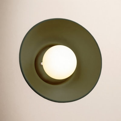 Rana Ceramic Flush Mounted Sconce