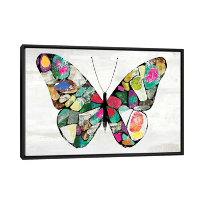 « papillon », impression sur toile