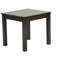 Ensemble de 3 tables basses élégantes de couleur gris foncé, 1 table basse et 2 tables d'appoint pour le mobilier de salon-951564205