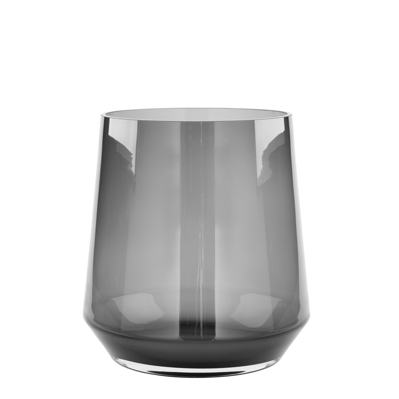 Linea Handmade Glass Table Vase, 22cm H x 21cm W x 21cm D