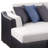 Nunan Faux Leather U-Shaped Sectional Symmetrical