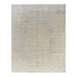 Overdyed One-of-a-Kind Rectangle 8' X 9'10" Hand Knotted Area Rug