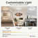 Ceiling Fans With Lights And Remote, Modern Smart LED Ceiling Fan Light