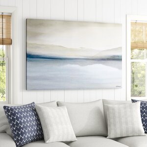 Sand & Stable Lake Majesty Framed Painting & Reviews | Wayfair