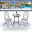 Chaise pliante en acier Charlton Home Sluss