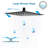 10-Inch High Pressure Rainfall Shower Head High Flow Stainless Steel Shower Head-123244136-62074668-123244137