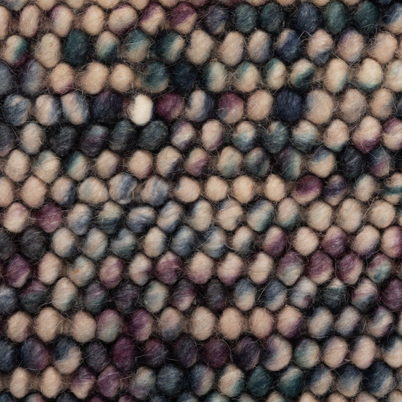 Nevlin Hand Woven Area Rug, Rectangle 170cm x 240cm, Purple