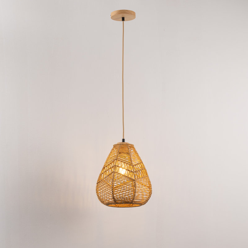 Ariauna 1 - Light Brown Unique/Statement Pendant
