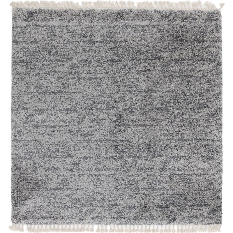 Mitzy Striped Indoor Rug, Square 8'