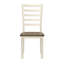 Brown And White 6 Piece Dining Table Set
