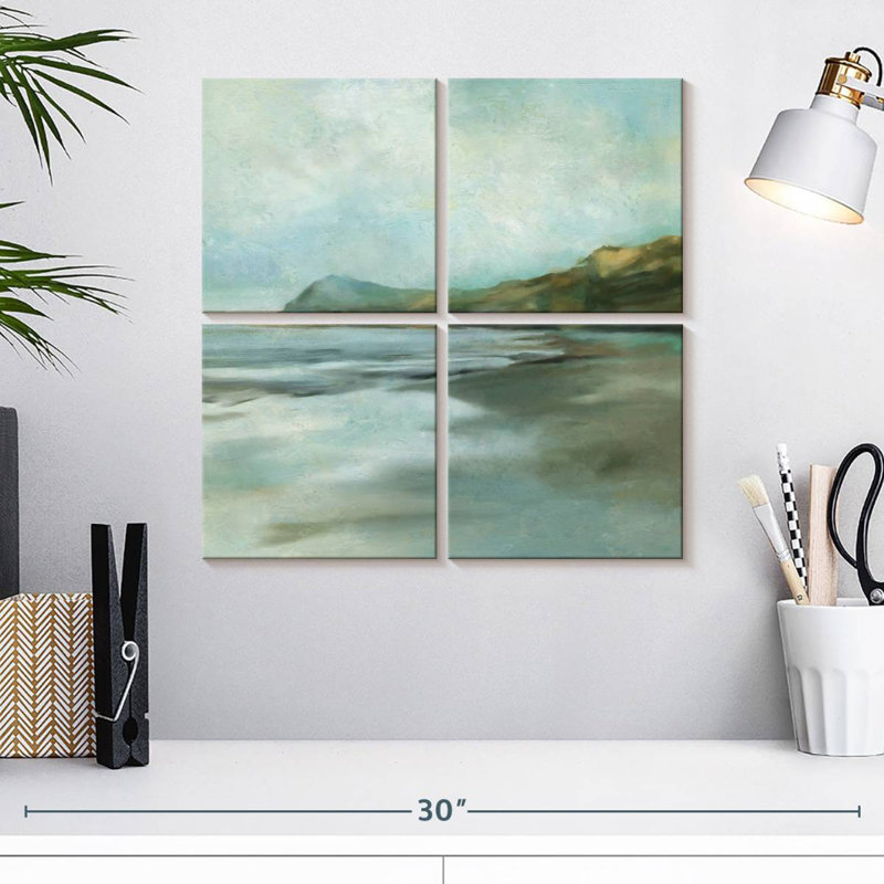 Ocean Cliffs, 18" H x 18" W
