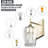 1 Light Bathroom Vanity Light