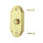 Brass Push Button Doorbell