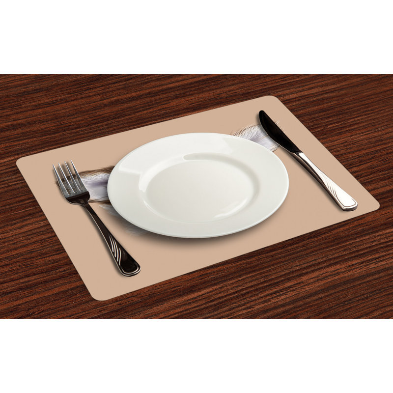 Polyester Abstract Rectangle Placemat