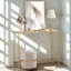 100 cm W Glass Top Console Table-473812130-473812134-473812135