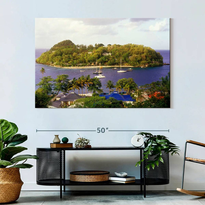 Nicci West Indies Young Island, 34" H x 51" W