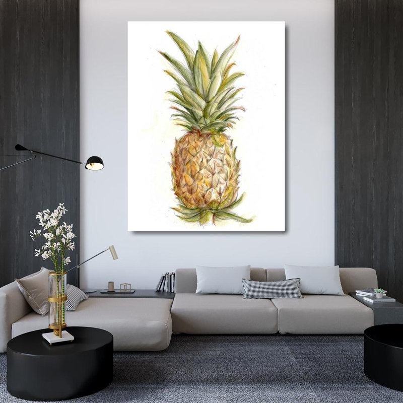 Bayou Breeze, Harper, Ethan, reproduction d'art sur toile tendue avec ananas, H 47 po x l 36 po